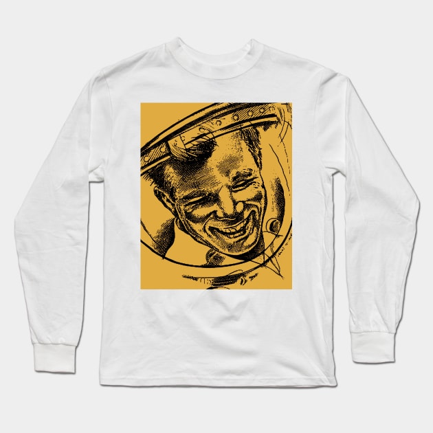 YURI GAGARIN-8 Long Sleeve T-Shirt by truthtopower